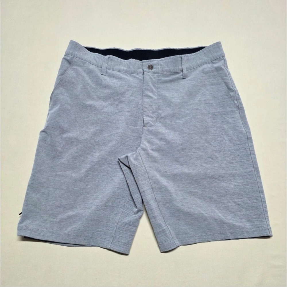 BYLT Premium Basics Men Kinetic Short Gray Heather Chinos Shorts Size Large